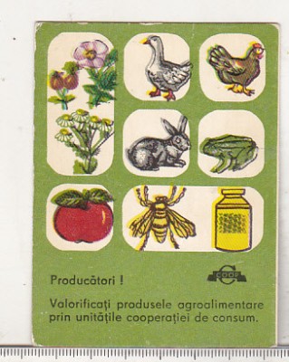 bnk cld Calendar de buzunar - 1976 - COOP foto