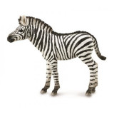 Figurina pictata manual Pui de zebra, Collecta