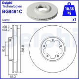 Disc frana Ford Tourneo Custom V362, Transit Custom V362, Transit V363, Transit V363 Sasiu Motor 1.0 EcoBoost Phev, 2.0 EcoBlue, 2.0 EcoBlue 4x4,