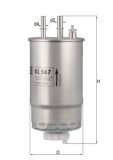 MAHLE KL 567 filtru combustibil