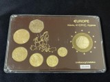 Seria completata monede - Cipru 1998-2003, 6 monede + medal