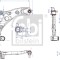 FEBI BILSTEIN 186317 Brat, suspensie roata