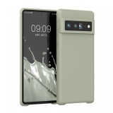 Husa pentru Google Pixel 6 Pro, Silicon, Verde, 55863.172, kwmobile, Carcasa