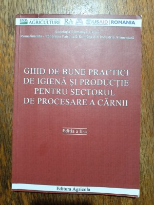 Ghid de bune practici pentru sectorul de procesare carne / R5P3S foto