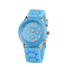 ceas geneva quartz silicon unisex universal copil dama barbat