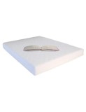 Set Saltea cu spuma, Mercur Comfort Flex Plus 140x200x20cm, fermitate mediu spre tare, hipoalergenica, husa detasabila, Saltsib plus 2 perne matlasate, Din Poliuretan, 140x200
