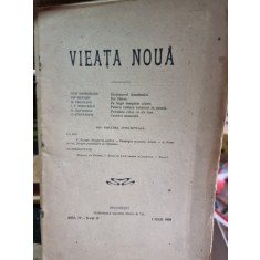 Revista Vieata Noua Nr. 10 iulie 1908