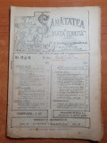 Sanatatea si viata fericita 1-15 iunie 1920-revista de medicina populara