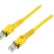 Cablu Patch S/FTP Cat6a 3m Galben