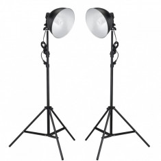 Lumini studio cu reflector ?i trepied 45W foto