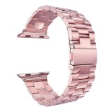 Curea metalica compatibila cu Apple Watch, 38mm, Pink/Rose, Metal, Very Dream