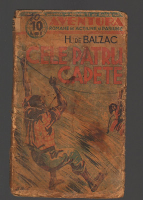 C8584 CELE PATRU CAPETE - HONORE DE BALZAC foto