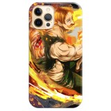 Husa compatibila cu Apple iPhone 13 Pro Max model Escanor The Seven Deadly Sins, Silicon, TPU, Viceversa, Transparent, Carcasa