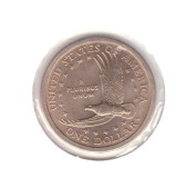 Moneda SUA 1 dollar/dolar 2001 D Sacagawea Dollar, UNC, in cartonas