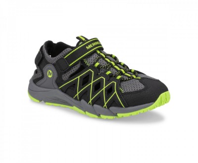 Merrell Kid&amp;#039;s Hydro Quench Sandal Negru - Black/Grey foto