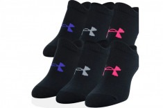 ?osete Under Armour Kids Essential NS Socks 6PK 1332982-001 negru foto