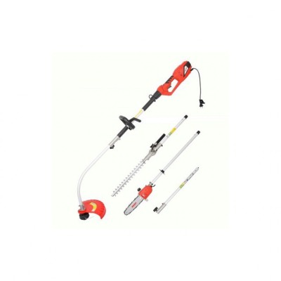 Unealta multifunctionala electrica HECHT 690 3 in 1, putere motor 900 W, trimmer gazon, trimmer gard viu, fierastrau foto