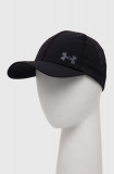 Under Armour sapca Iso Cill Launch culoarea negru, neted