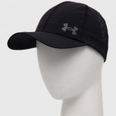 Under Armour sapca Iso Cill Launch culoarea negru, neted