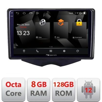 Navigatie HHyundai Veloster Android Octa Core Qualcomm 2K Qled 8+128 DTS DSP 360 4G Optical CarStore Technology