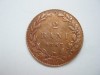 ROMANIA - 2 BANI 1867 WATT , CAROL I , L17.19