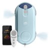Robot de curatat geamuri ETA Finestro Smart, 5000 Pa, Rezervor 65ml, Control Aplicatie/Telecomanda, Navigare Giroscopica, Double Mop