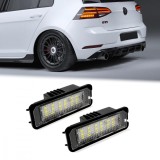 Cumpara ieftin Set Lumini LED pentru Numar Inmatriculare, pentru VW Golf, Passat, etc., Skoda, Seat, Porsche