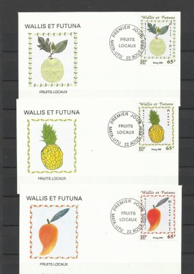 WALLIS E FUTUNA 2001 FRUCTE FDC foto