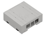 Carcasă gri deschis KRADEX pentru Raspberry Pi 4, 90mm