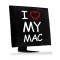 Husa pentru monitor Apple iMac 27&quot;/iMac Pro 27&quot;, Kwmobile, Multicolor, Textil, 52100.03