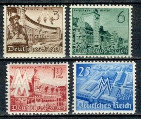 Deutsches Reich 1940 - Targul din Leipzig, serie neuzata