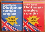 DICTIONAR ROMAN-ENGLEZ SI ENGLEZ-ROMAN - Bantas (2 vol, 15.000 cuvinte)