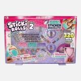 Set de bijuterii cu autocolante, 320 buc, Multicolor, CMCLASS