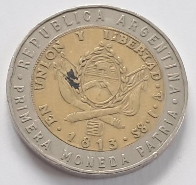 Argentina, 1 Peso 1995 foto