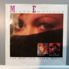 Mixed Emotion – You Want Love …(1988/Emi/RFG) - Vinil Single '7/NM