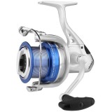 Mulineta Okuma Distance Surf Arena 8000, 4 rulmenti, Tambur Aluminiu Long-Cast, Frana FPD, 3.8:1