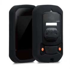 Husa de protectie pentru GPS Bryton Rider 420/Rider 320, Kwmobile, Negru, Silicon, 50974.01