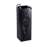 Suport umbrele fier negru 16 x 16 x 49 cm
