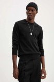 G-Star pulover de l&acirc;nă bărbați, culoarea negru, light, D25174-D847