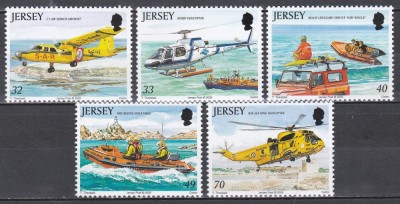 Jersey 2005 - A 25-a aniversare a Serviciilor Aeronautice ale Insulelor Canalului (CIAS), MNH foto