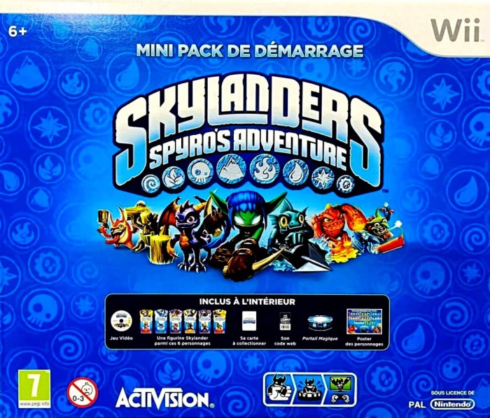 Joc Nintendo Wii Skyalnders Spyro Adventrue Mini Starter Pack - EAN: 5030917133060 (e) (K)