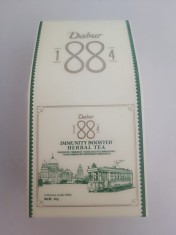 Dabur 1884 Immunity Booster Herbal Tea Ceai din plante pentru imunitate 54 g 20
