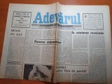 Ziarul adevarul 25 februarie 1990-articolul &quot; in cautarea revolutiei &quot;