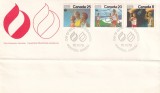 FILATELIE TEMATICA - PLIC CANADA TEMATICA JOCURILE OLIMPICE FDC 1976