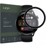 Folie Protectie Ecran HOFI pentru Huawei Watch 3 46 mm, Sticla Flexibila, Hybrid, 0.3mm, 7H, Neagra