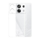 Husa silicon compatibila xiaomi redmi note 13 4g, pastreaza originalitatea, transparent