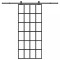 vidaXL Ușă glisantă cu set feronerie, 90x205 cm, sticlă ESG/aluminiu 3332855