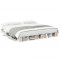 Cadru de pat alb 180x200 cm din lemn prelucrat GartenMobel Dekor