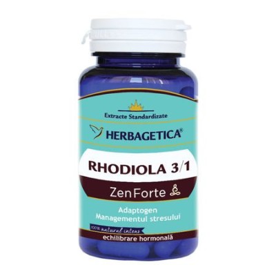 Rhodiola 120cps Herbagetica foto
