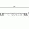 Conducta / cablu frana FORD FIESTA IV (JA, JB) (1995 - 2002) BOSCH 1 987 476 600